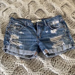 A&F boyfriend shorts